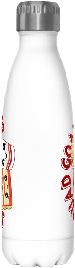 Maruchan Fifth Sun Squad Goals BOWL-MUMA0APZYG 17 oz Stainless Steel Water Bottle, 17 Ounce, Multicolored