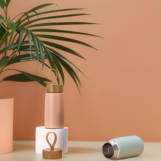 Insulated Bottle,Hot Water and Cold Beverages Last for Hours,Good for Biking,Backpacking,Camping, Office,Fits Most Car Cup Holders（280ML）