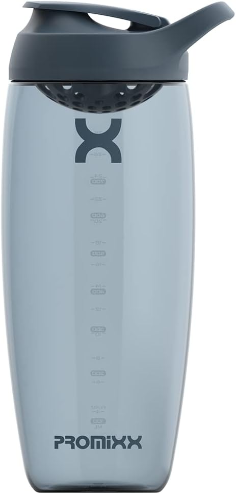 Promixx PURSUIT Protein Shaker Bottle – Premium Sports Blender Bottles for Protein Mixes and Supplement Shakes – Easy Clean, Durable Protein Shaker Cup