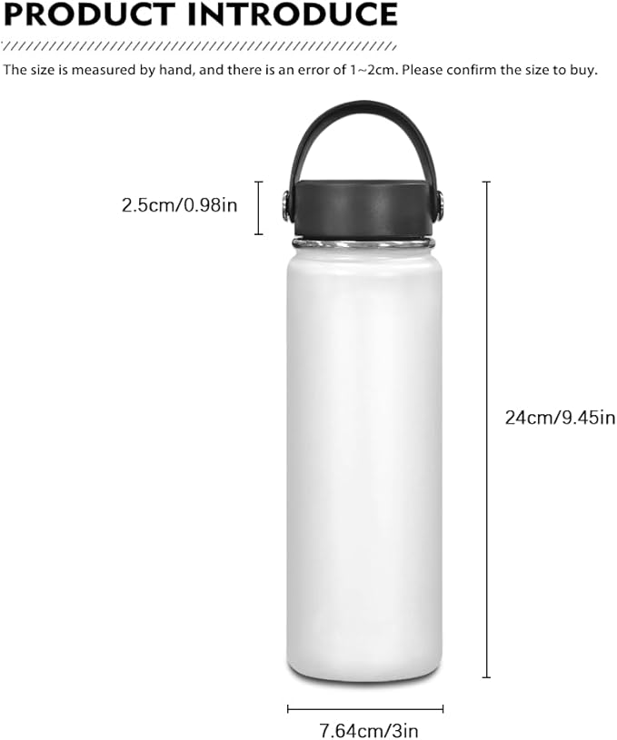 Axolotl 18 OZ Stainless Steel Water Bottle Starry Sky 2 Pcs Water Bottle Holder Carrier Sling Water Bottle Pouch Sleeve Insulated Water Bottle