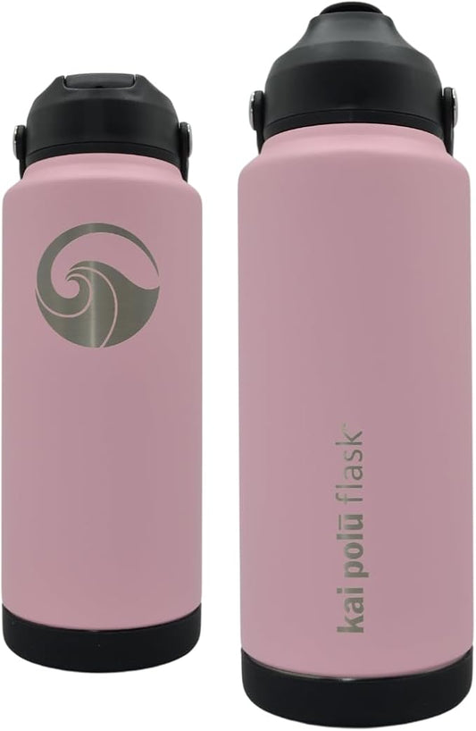 Insulated Stainless Steel Water Bottle (Anemone (ʻŌkala), 32 oz)