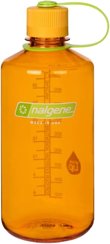 Nalgene Sustain Tritan BPA-Free Water Bottle Made with Material Derived from 50% Plastic Waste, 16 OZ, Narrow Mouth