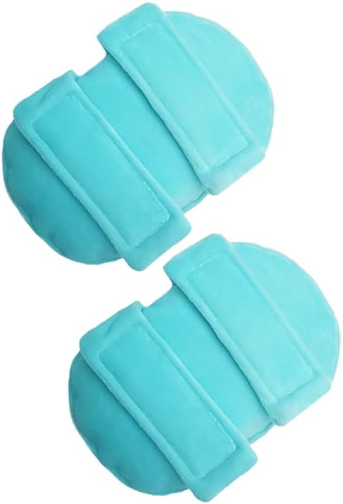 Soft Mastectomy Pacemaker Pillow for Pacemaker Recovery Post Surgery Breast Cancer Chemo Port Chest Protector Bra Strap Pad Protector, Support Cushion Gifts for Women and Men (Blue) 2 Pack