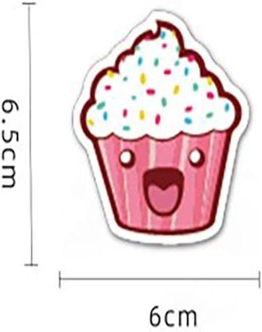 200 Pieces of Cute Sweet Candy Stickers, Candy Food Stickers, Dessert Stickers, Laptops, Water Bottles, Teacher Reward Stickers, Household Refrigerator Decoration Stickers
