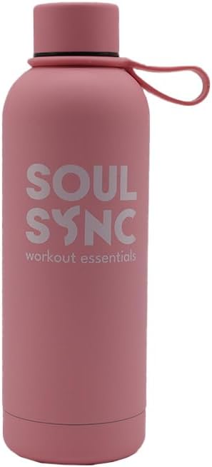 SoulSync Workout Essentials Thermal Water Bottle (Orange)