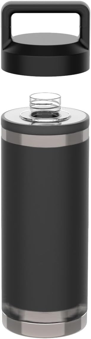 Screw Top Lid Replacement Compatible with Rambler Yeti, Screw Top Chug Cap Compatible with All Yeti Rambler 18/26/36/46/64 OZ,1PC