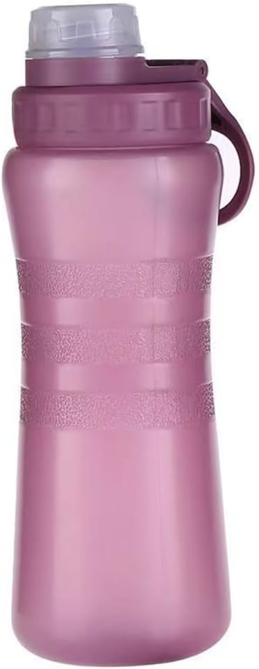 Kids Water Bottle,Sports Water Bottle, Plastic Water Bottle,BPA-Free,Leak-Proof, Reusable Water Bottle for School, Outdoor,Gym, Running, Hiking (Purple (17 OZ))