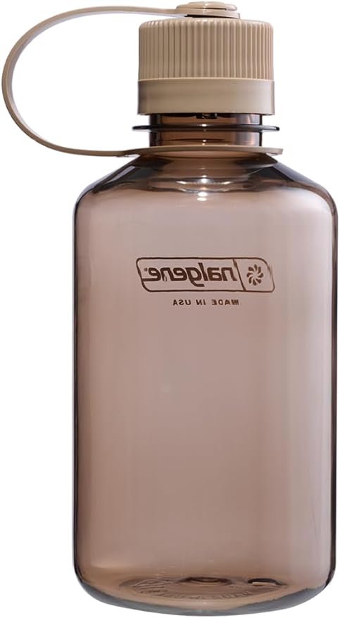Nalgene Sustain Tritan BPA-Free Water Bottle Made with Material Derived from 50% Plastic Waste, 16 OZ, Narrow Mouth