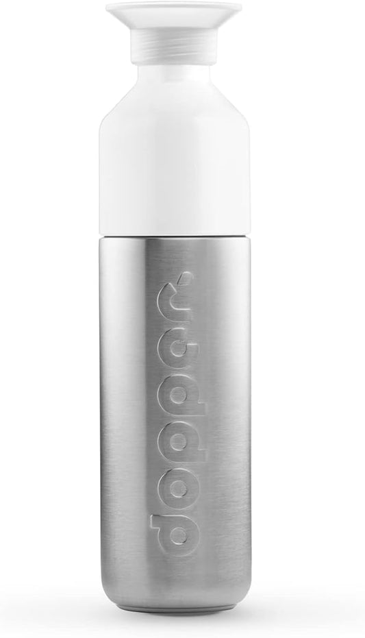 Preserve Dopper Steel Water Bottle, 490ml