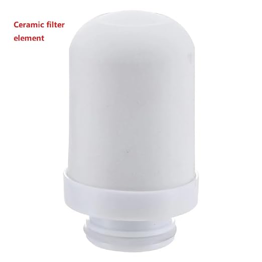 Bathroom Sink Filter Faucet Filter 360 Degree Rotating Faucet Filter Purifier Kitchen Faucet Filter removes Chlorine, Fluorine, Heavy Metals and Hard Water，Ceramic Filter Element