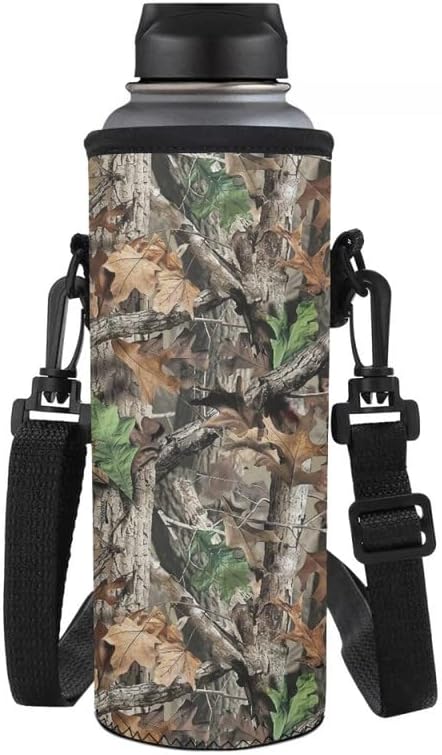 Jndtueit Basketball Water Pouch Holder, Soccer Bottle Cooler Cover Holder Strap for Outdoor Sports Gym Camping Walking