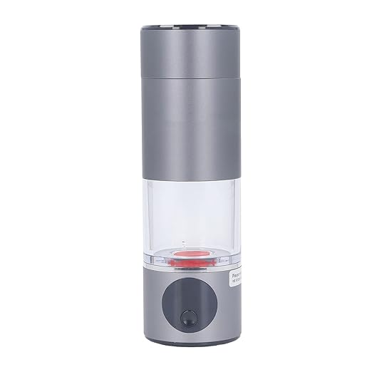 Hydrogen Water Bottle, 230ml New Portable Hydrogen Water Ionizer Machine, 5 Minute 2000ppb High Efficiency Rich H2 Hydrogen Water Bottle Generator Rechargeable for Home Office