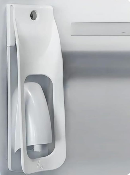 Upgraded Water Dispenser Lever, Universal Fridge Water Dispenser Attachment Inside Lever for Refrigerator Interior Fridge Water Button Pusher Adapter, One-Handed Operation (Screw-on)