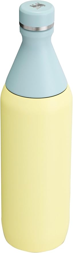 STANLEY All Day Slim Bottle 20-34 OZ | Twist off Lid with Leakproof Seal | Slim Design for Travel & Gym | Insulated Stainless Steel | BPA-Free