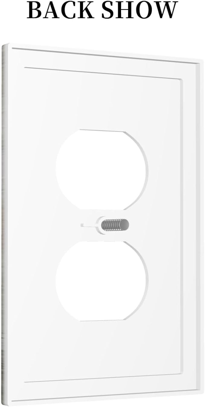 Blue Butterfly Rustic Flower Inspirational Quotes Single Duplex Wall Plate Covers Light Switch Cover 1 Gang Outlet Plate Decorative Switchplate Covers Electrical Faceplate for Farmhouse Bedroom Decor