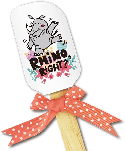 Rhinoceros Funny Baking Spatulas, Baking Kids Set, Baking Gift for Kids, Girls, Baking Kits for Teens Children Kids, Teens Girls