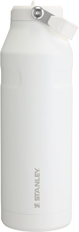 Stanley IceFlow Flip Straw 2.0 Water Bottle| Built-In Straw with Larger Opening | Lightweight & Leak-Resistant | Insulated Stainless Steel | BPA-Free
