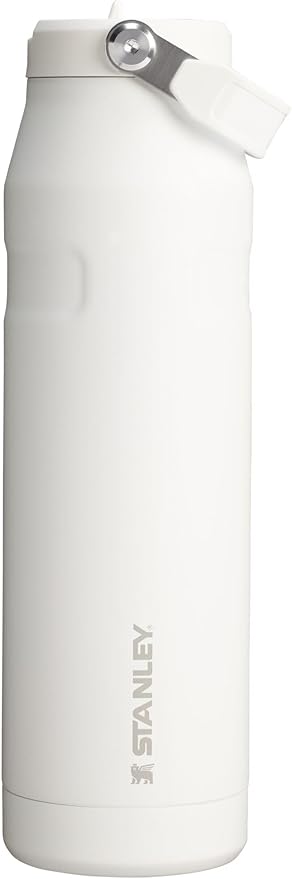 Stanley IceFlow Flip Straw 2.0 Water Bottle| Built-In Straw with Larger Opening | Lightweight & Leak-Resistant | Insulated Stainless Steel | BPA-Free