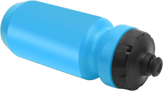 Bicycle Water Bottle, Self‑Sealing Leakage‑Proof Jet Valve Easy to Open and Close Broken‑Resistant Bike Kettle for Outdoor for Travel(Blue)