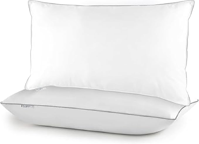 FluffCo Down Alternative Pillow - Soft (Standard/Queen)