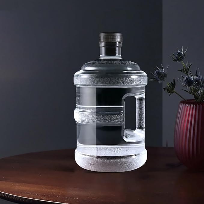 BESPORTBLE 5L Water Jug Clear Kettle Bottled Water Water Dispenser Water Gallon Water Storage Tub Wide Mouth Party Jug Spring Plastic Portable Travel