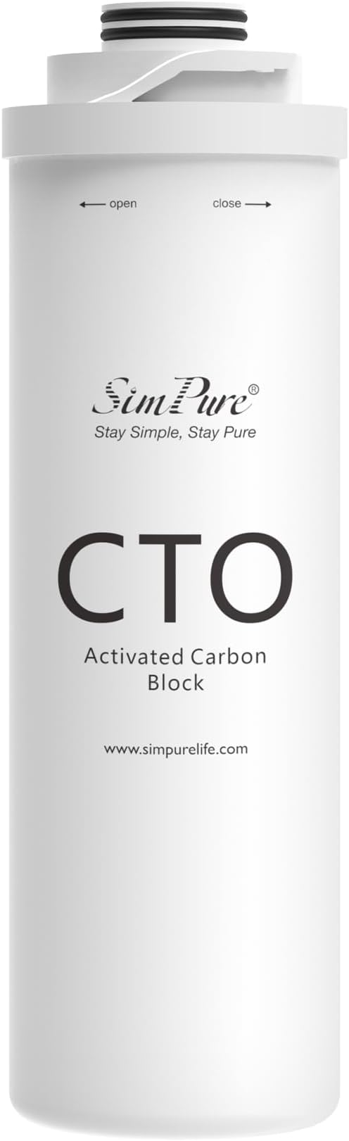 SimPure T1-400 Series CTO Filter Replacement Cartridge, 6 Months Replacement Cartridge (1 Pack)