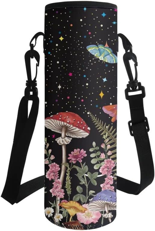 Jndtueit Basketball Water Pouch Holder, Soccer Bottle Cooler Cover Holder Strap for Outdoor Sports Gym Camping Walking