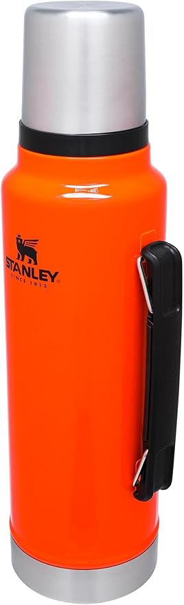Stanley Classic Vacuum Insulated Wide Mouth Bottle -BPA-Free 18/8 Stainless Steel Thermos for Cold & Hot Beverages