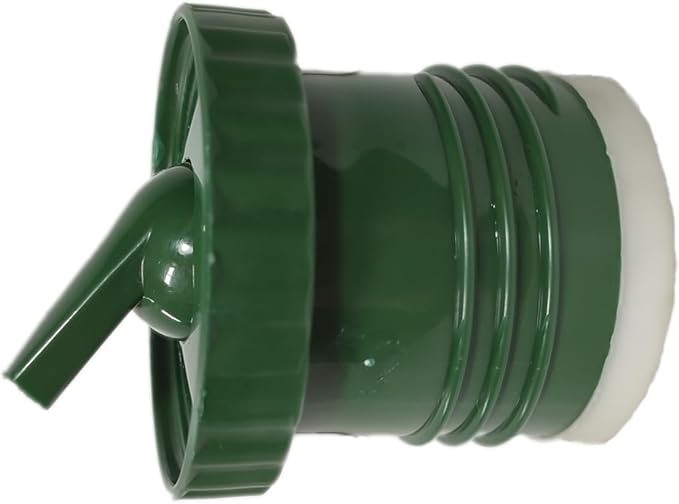 Stanley Thermo Stopper replacement for yerba mate drinking - Convert Stanley Thermo to Yerba Mate Termo Pico Mate/Pico cebador Stopper with High Precision Flow (Green, Set of 1)