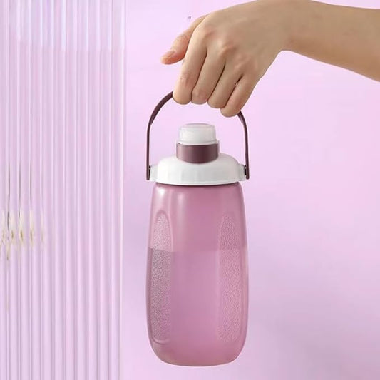 Sports Water Bottle, Plastic Water Bottle,BPA-Free,Leak-Proof, Reusable Water Bottle for School, Outdoor,Gym, Running, Hiking (Purple (33.5 OZ))