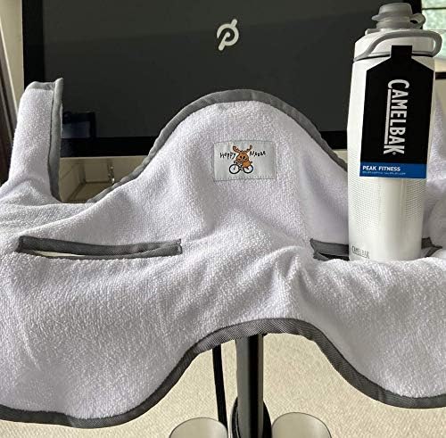 Bike Towel for Original Peloton® Bike with Camelbak Peak Fitness Water Bottle