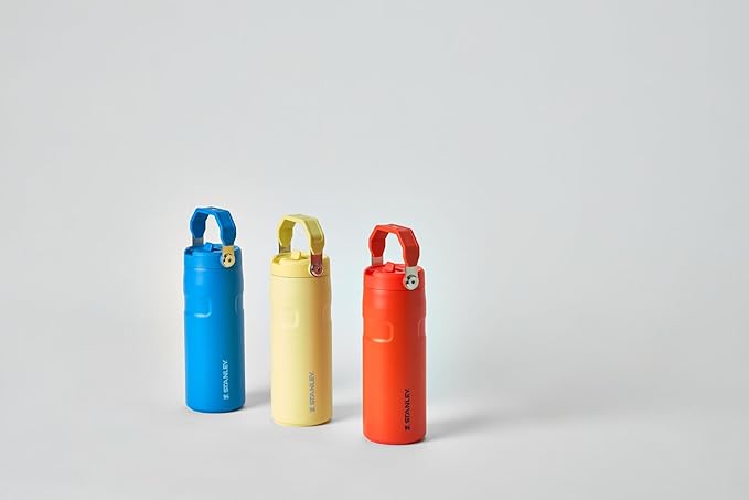 Stanley IceFlow Flip Straw 2.0 Water Bottle| Built-In Straw with Larger Opening | Lightweight & Leak-Resistant | Insulated Stainless Steel | BPA-Free