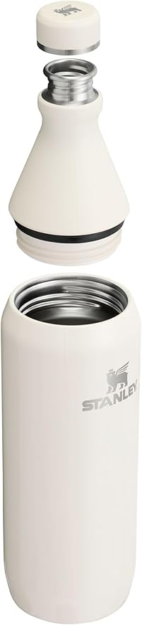 STANLEY All Day Slim Bottle 20-34 OZ | Twist off Lid with Leakproof Seal | Slim Design for Travel & Gym | Insulated Stainless Steel | BPA-Free