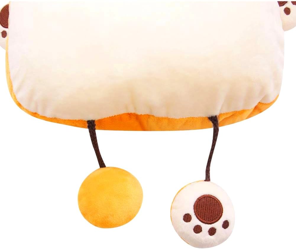 Toast Bread Plush Pillow Toy Bread Doll Funny Cute Food Plushies Stuffed Animal Soft Birthday Party Xmas Gifts 12in (Bread Bear, OneSize)