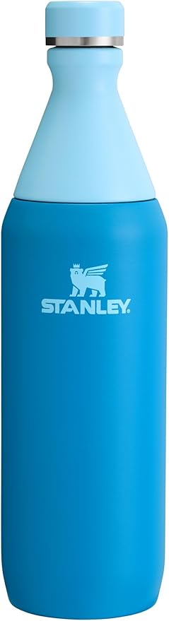 STANLEY All Day Slim Bottle 20-34 OZ | Twist off Lid with Leakproof Seal | Slim Design for Travel & Gym | Insulated Stainless Steel | BPA-Free
