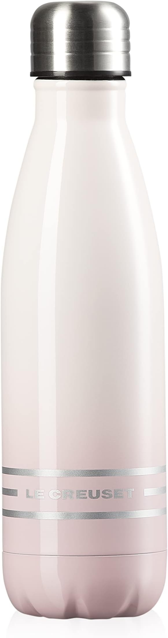 Le Creuset Hydration Water Bottle, 17 oz, Shell Pink