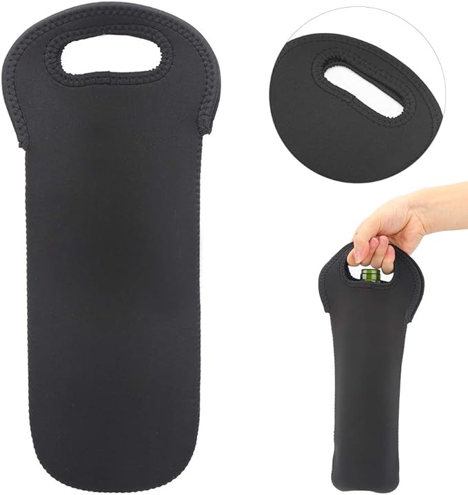 Red Wine Bottle Sleeve, Wine Bag Neoprene Strong Soft Lightweight Heat Preservation Beautiful Non Slip, Wine Bottle Bag Suitable For Teravel Outdoor