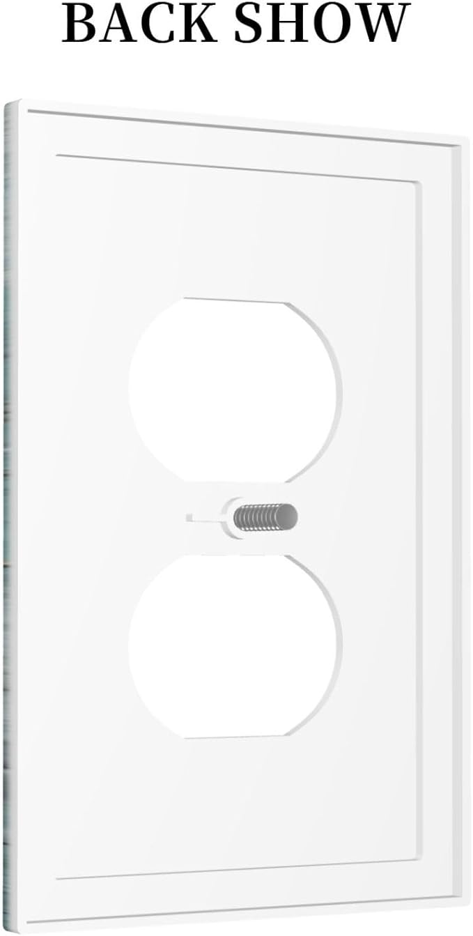 Vintage Teal Butterfly Inspirational Quotes Wood Plank Single Duplex Wall Plate Covers Light Switch Cover 1 Gang Outlet Plate Decorative Switchplate Covers Electrical Faceplate for Farmhouse Bedroom