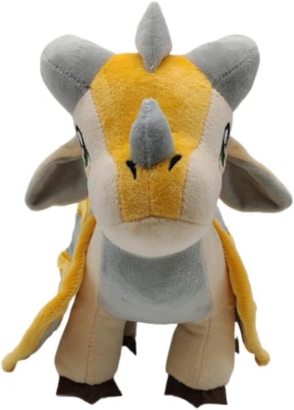 Wings of Fire Dragon Plush Toy Rainwing Dragon Stuffed Animals Pterosaur Plush Flying Dragon Pillow Plushies Gifts for Fans Kids Boys Girls (sandwing)