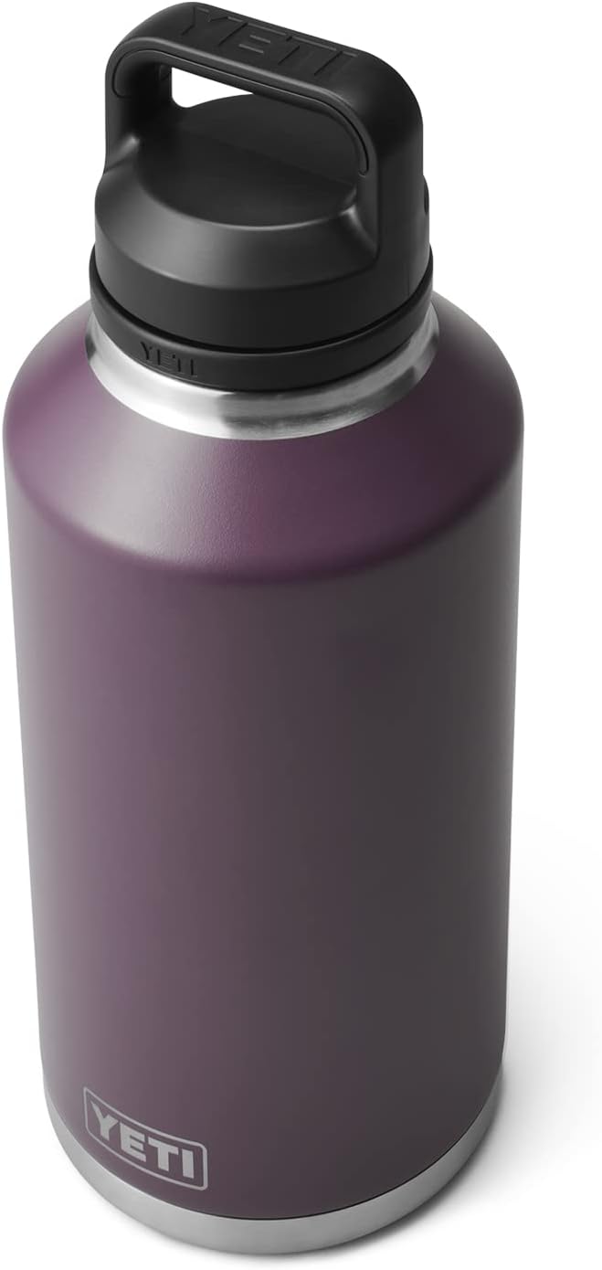 YETI Rambler 64 oz Bottle, Vacuum Insulated, Stainless Steel with Chug Cap, Nordic Purple