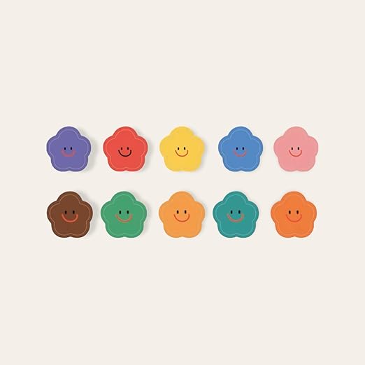 Nature Good Vibes Cute Fun Washi Sticker Tape Decorative Stationery Sticker Roll | Set of 5