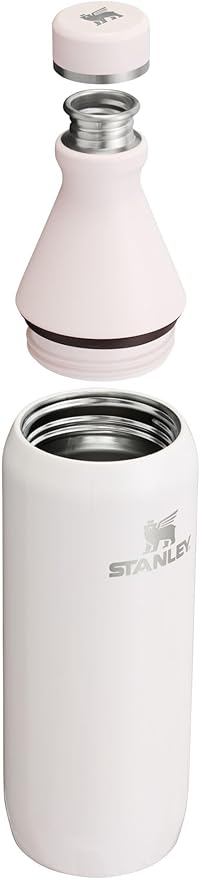 STANLEY All Day Slim Bottle 20-34 OZ | Twist off Lid with Leakproof Seal | Slim Design for Travel & Gym | Insulated Stainless Steel | BPA-Free