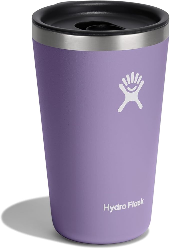 Hydro Flask All Around Stainless Steel Tumbler with Lid and Double-Wall Vacuum Insulation
