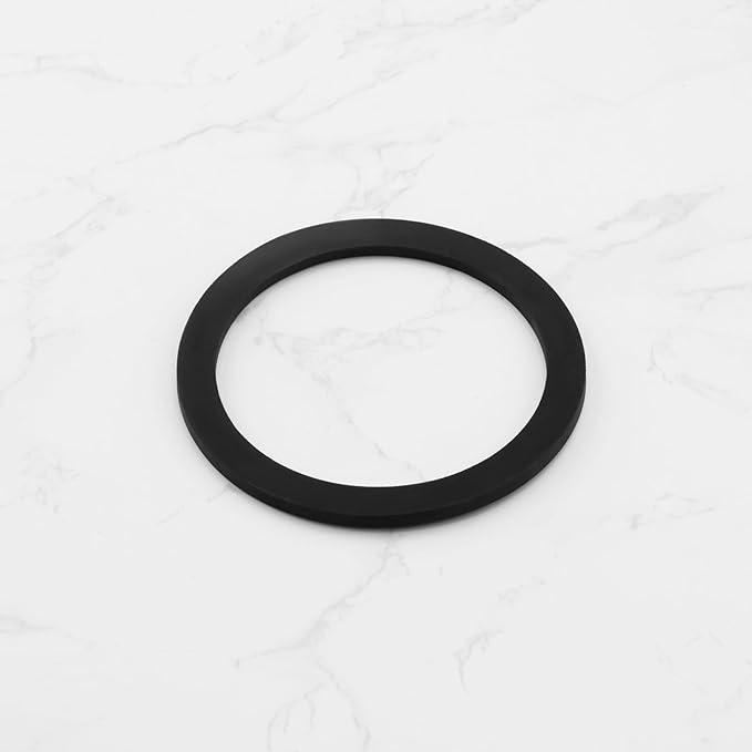 ECSiNG 4PCS 90mm Shower Tray Base Trap Waste Spare Rubber Waste Seal 105mm x 85mm x 4mm Spare Rubber Washer for Bathroom Shower Tray Waste O Ring