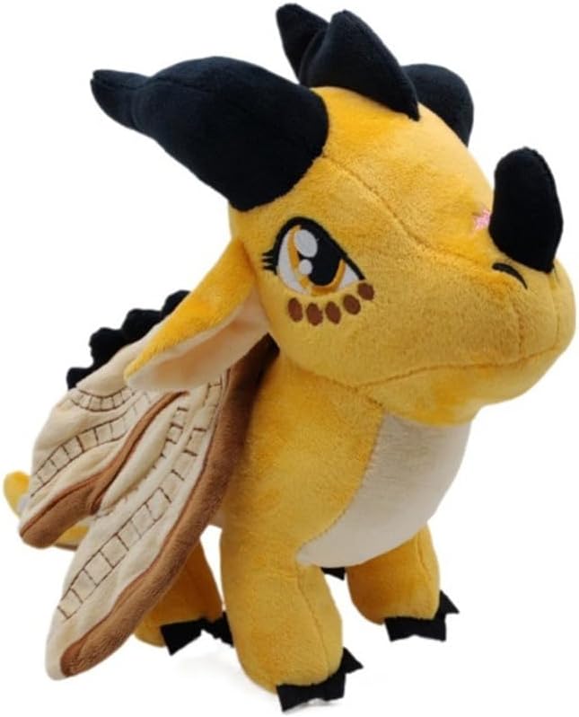 Wings of Fire Dragon Plush Toy Rainwing Dragon Stuffed Animals Pterosaur Plush Flying Dragon Pillow Plushies Gifts for Fans Kids Boys Girls (hivewing)