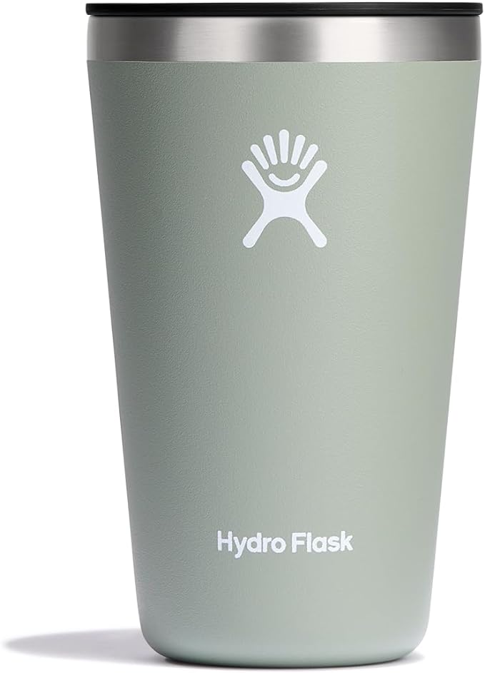 Hydro Flask All Around Stainless Steel Tumbler with Lid and Double-Wall Vacuum Insulation