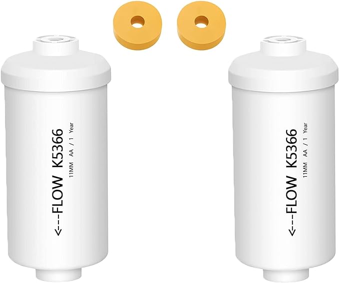 Fluoride and Arsenic Filter NSF/ANSI 42 Certified,Replacement for PF-2® Fluoride Filters,K5366 Replacement for Berkey Fluoride Filters Compatible with Berkey Gravity Filtration System-Pack of 2