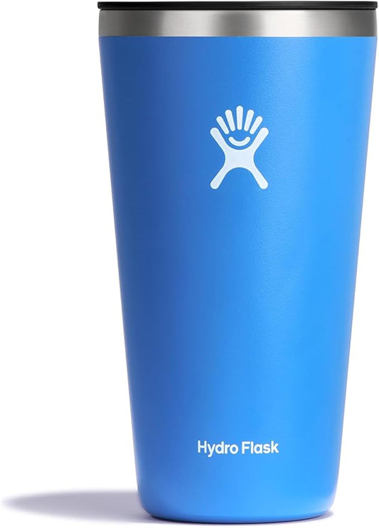 Hydro Flask All Around Stainless Steel Tumbler with Lid and Double-Wall Vacuum Insulation