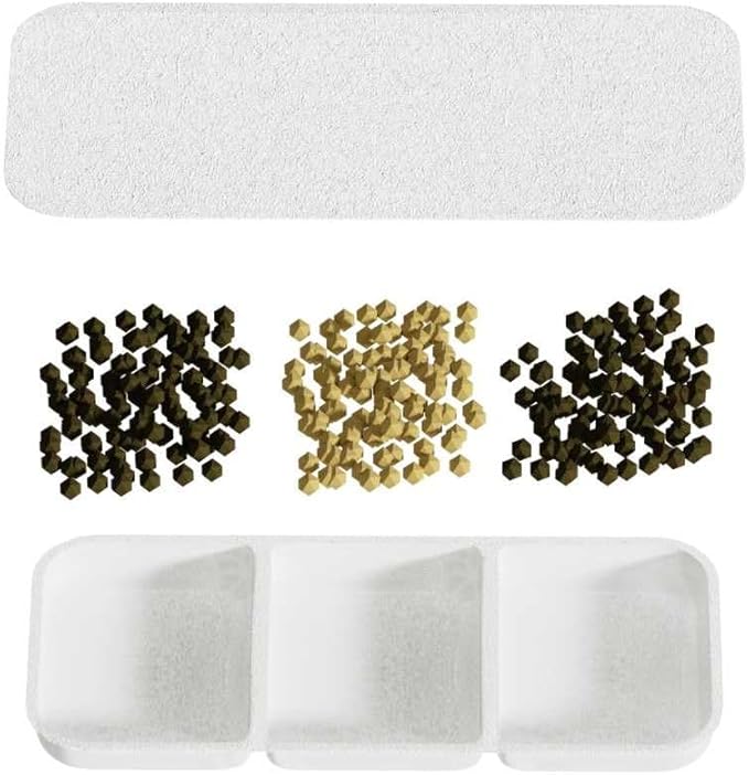 PET WATER FOUNTAIN FILTERS, 3 Pieces Set Pack, Using for W4L Pet Water Fountain