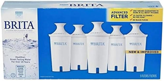 Brita 35516 OB03 Pitcher Replacement Cartridge (5-Pack)